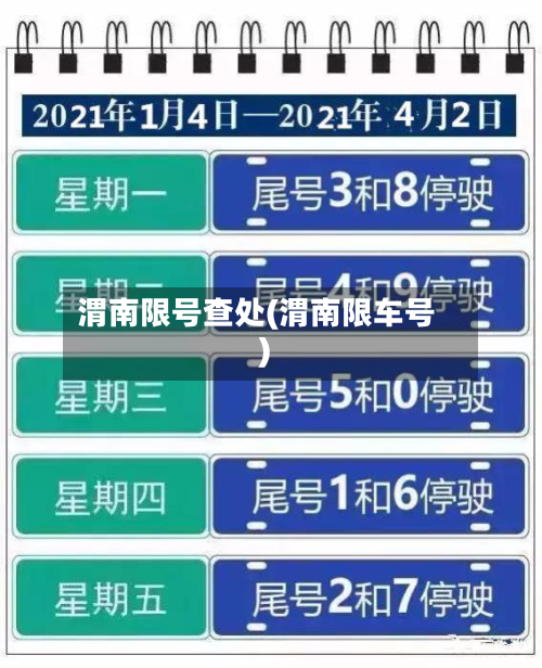 渭南限号查处(渭南限车号)-第2张图片