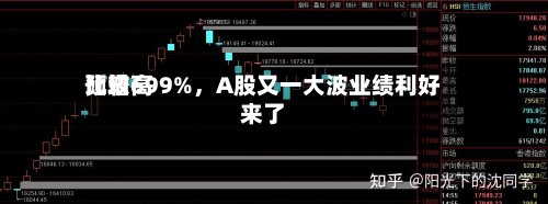 比较高预增699%，A股又一大波业绩利好来了