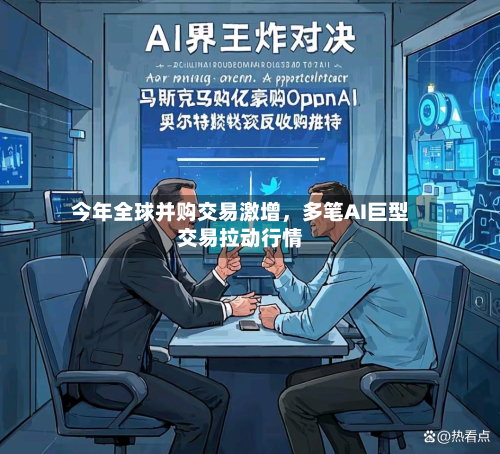 今年全球并购交易激增，多笔AI巨型交易拉动行情