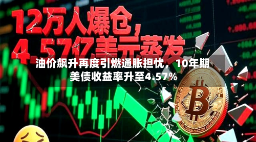 油价飙升再度引燃通胀担忧，10年期美债收益率升至4.57%-第1张图片