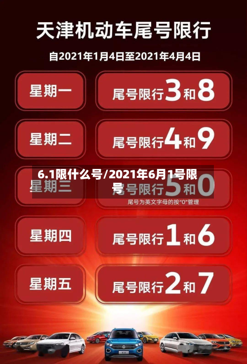 6.1限什么号/2021年6月1号限号