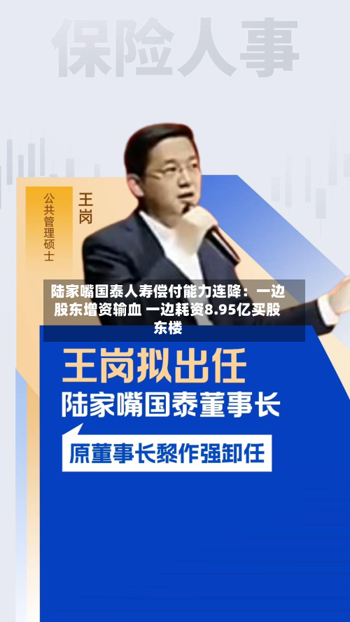 陆家嘴国泰人寿偿付能力连降：一边股东增资输血 一边耗资8.95亿买股东楼