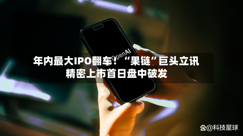 年内最大IPO翻车！“果链”巨头立讯精密上市首日盘中破发-第3张图片