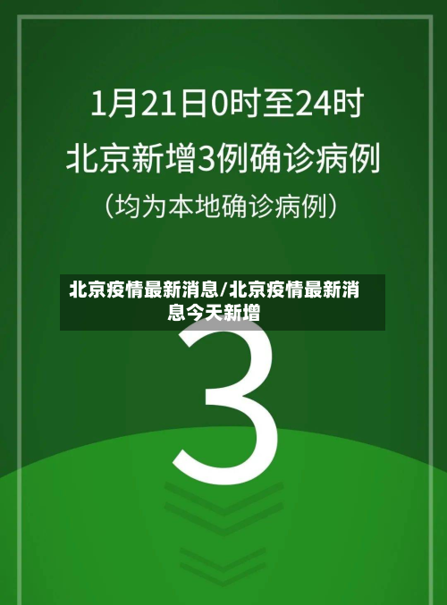 北京疫情最新消息/北京疫情最新消息今天新增-第3张图片