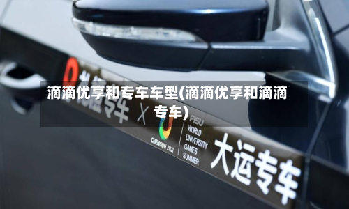 滴滴优享和专车车型(滴滴优享和滴滴专车)-第2张图片