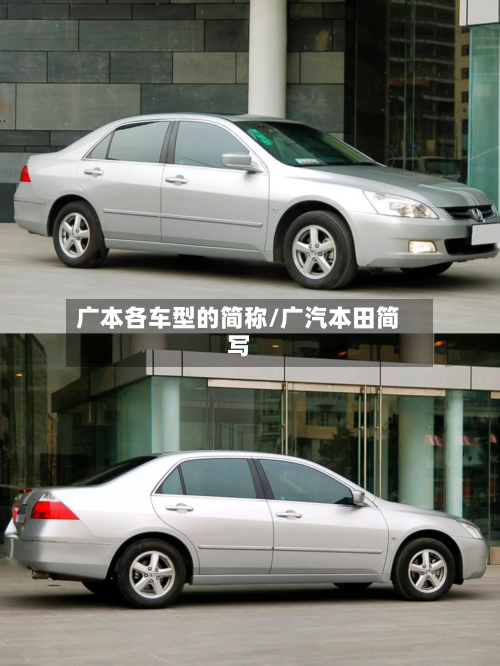 广本各车型的简称/广汽本田简写-第3张图片