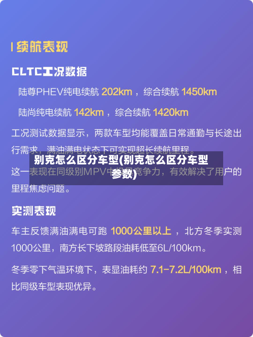别克怎么区分车型(别克怎么区分车型参数)-第2张图片