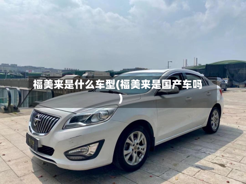 福美来是什么车型(福美来是国产车吗)