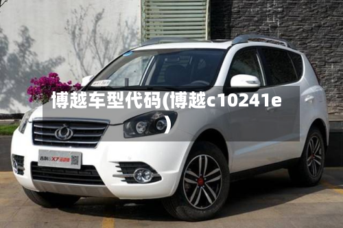 博越车型代码(博越c10241e)-第2张图片