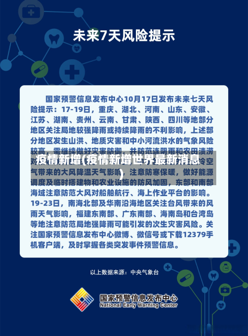 疫情新增(疫情新增世界最新消息)-第2张图片