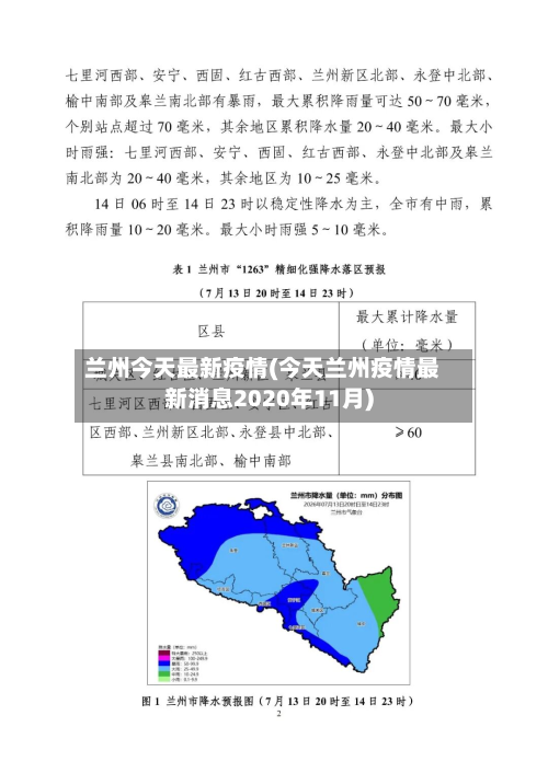 兰州今天最新疫情(今天兰州疫情最新消息2020年11月)-第2张图片