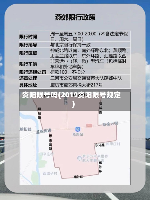资阳限号吗(2019资阳限号规定)