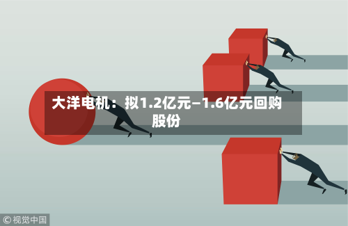 大洋电机：拟1.2亿元—1.6亿元回购股份-第3张图片