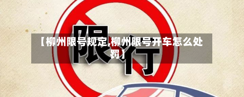 【柳州限号规定,柳州限号开车怎么处罚】-第2张图片