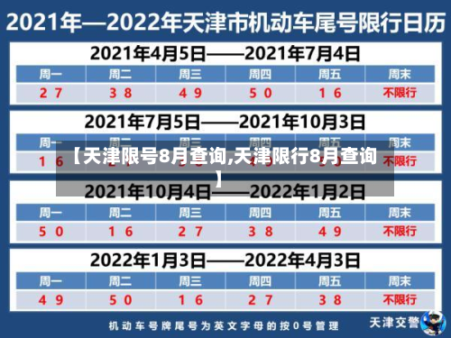 【天津限号8月查询,天津限行8月查询】-第3张图片