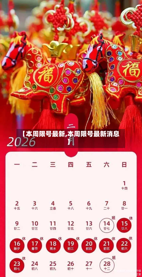 【本周限号最新,本周限号最新消息】