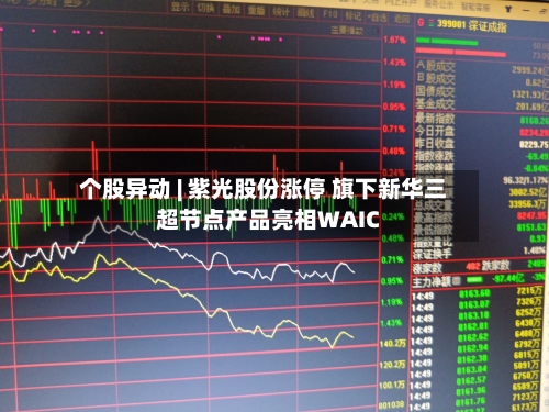 个股异动 | 紫光股份涨停 旗下新华三超节点产品亮相WAIC-第2张图片