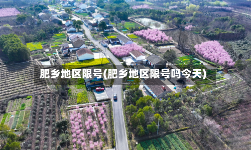 肥乡地区限号(肥乡地区限号吗今天)