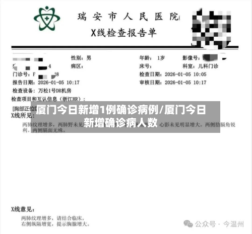 厦门今日新增1例确诊病例/厦门今日新增确诊病人数-第3张图片