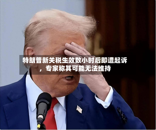 特朗普新关税生效数小时后即遭起诉	，专家称其可能无法维持-第2张图片