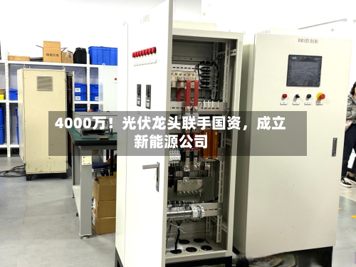 4000万！光伏龙头联手国资，成立新能源公司-第1张图片