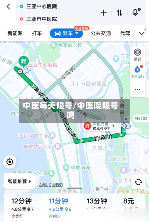 中医每天限号/中医院限号吗